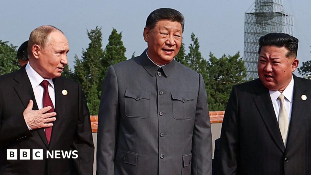 China Displays New Weapons at Major Parade with Vladimir Putin and Kim Jong Un in Attendance China Displays New Weapons at Major Parade with Vladimir Putin and Kim Jong Un in Attendance