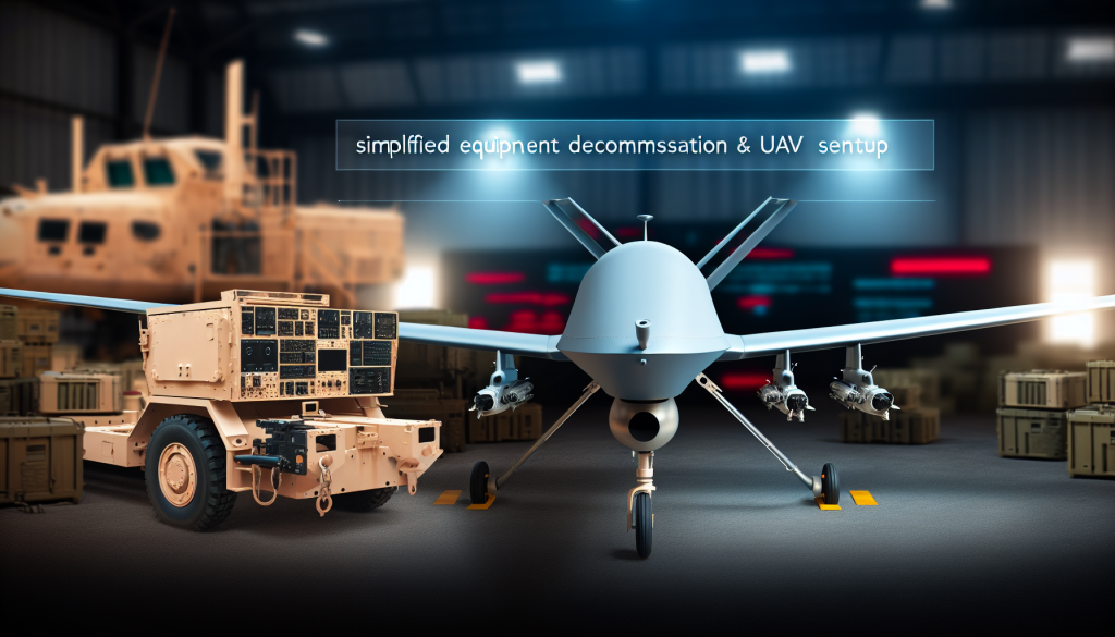Simplified Equipment Decommissioning & UAV Setup by Defense Ministry Simplified Equipment Decommissioning & UAV Setup by Defense Ministry