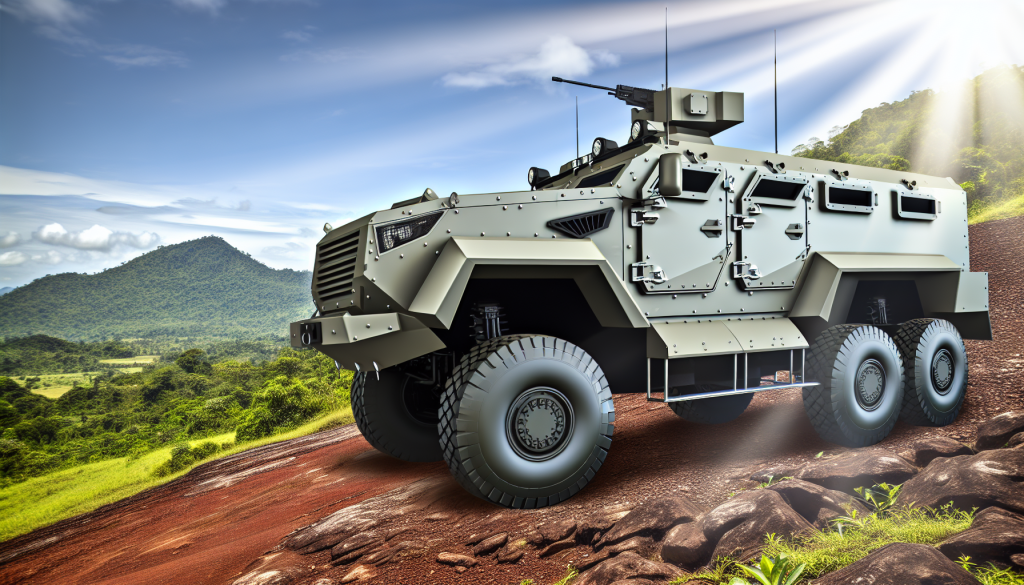 Thailand Introduces Guardian-T 8×8 Armored Vehicle for Defense