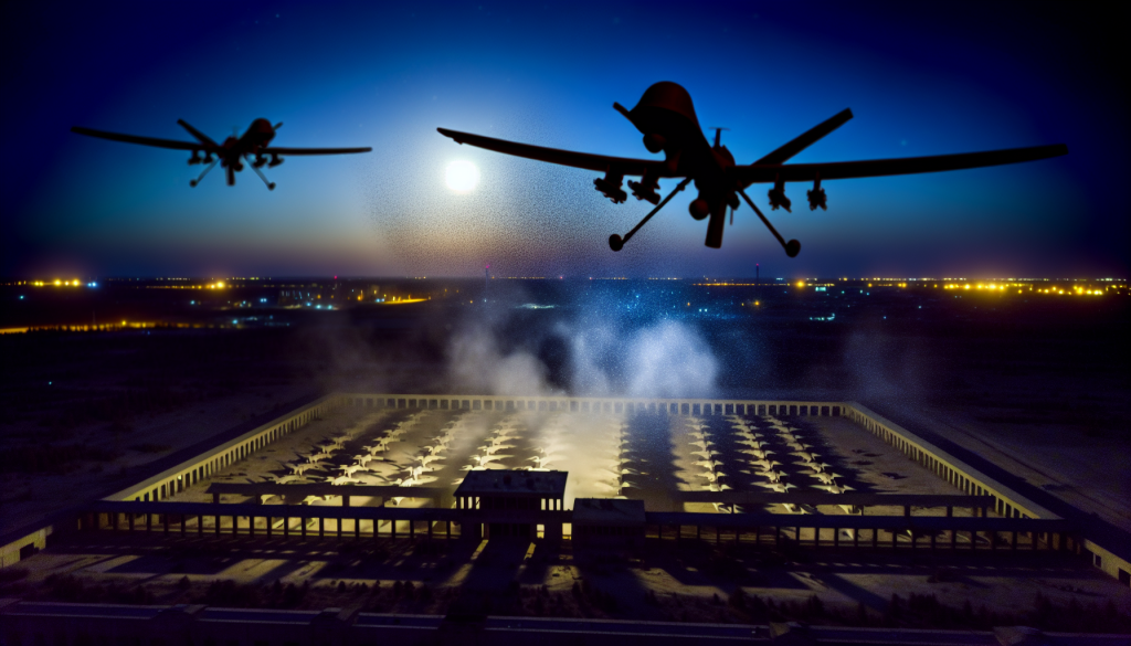 Ukrainian Strike Dismantles Russian Drone Base Near Donetsk