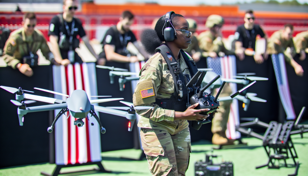 Army Drone Pilots Show Speed and Skill in National Competition
