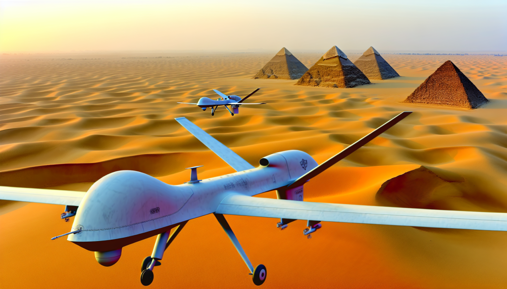 Egypt Acquires Chinese WJ-700 Combat Drones