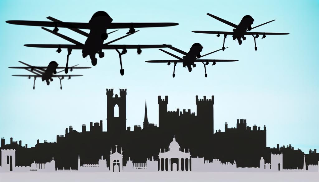 Military Drones Enter No-Fly Zone During Zelensky’s Dublin Visit