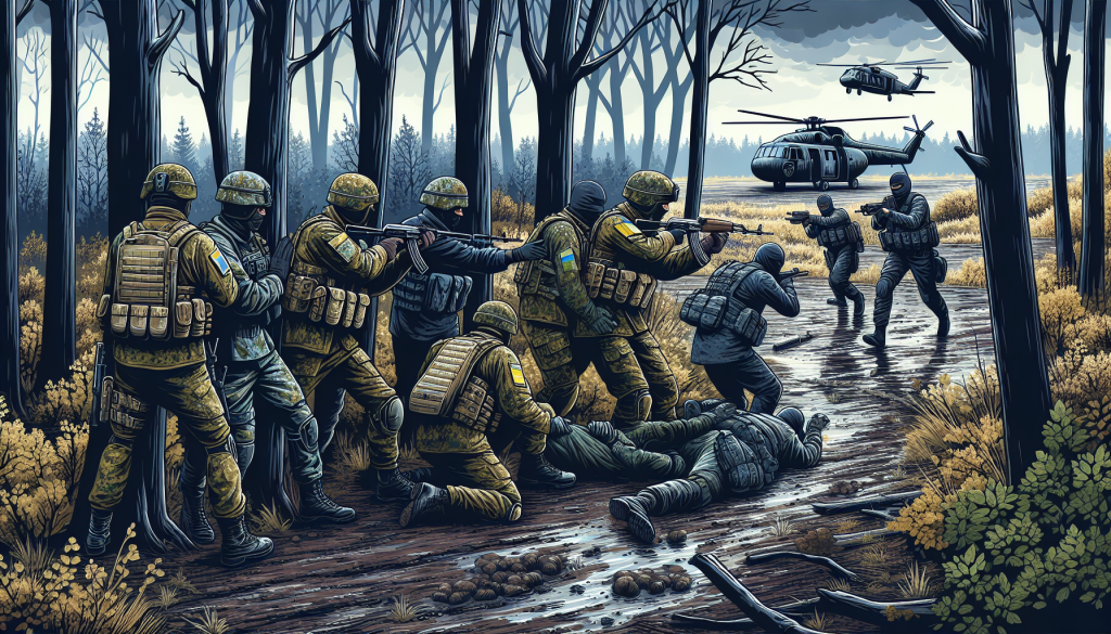 63rd Brigade Commander & Team Capture Russian Infiltrators in Lyman