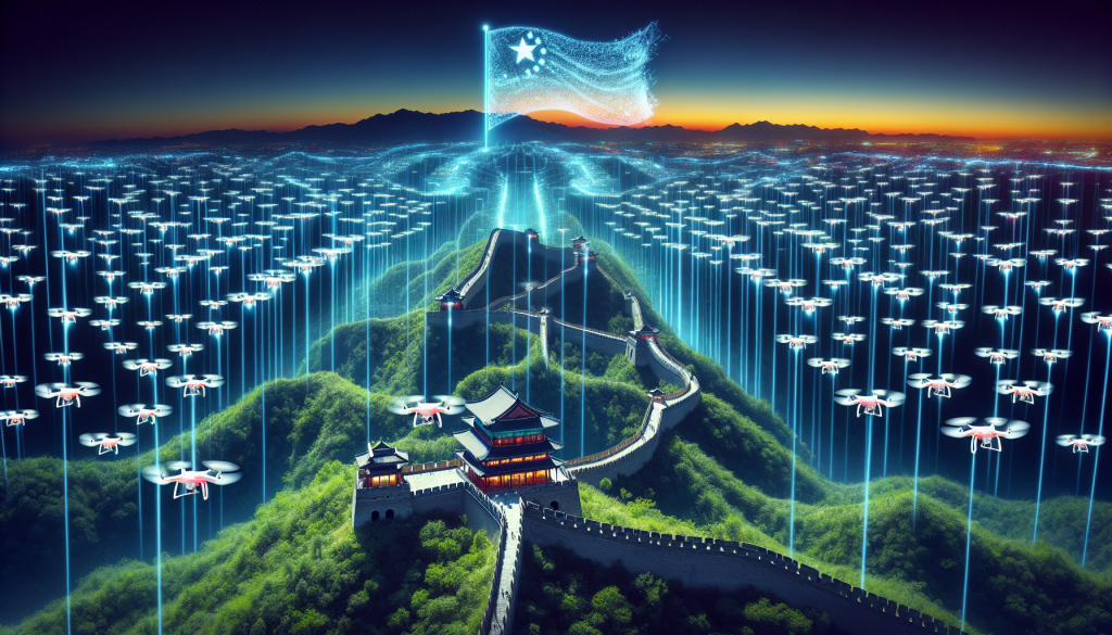 China’s Drone Swarm: 200 Drones and Rising Tensions with India, US