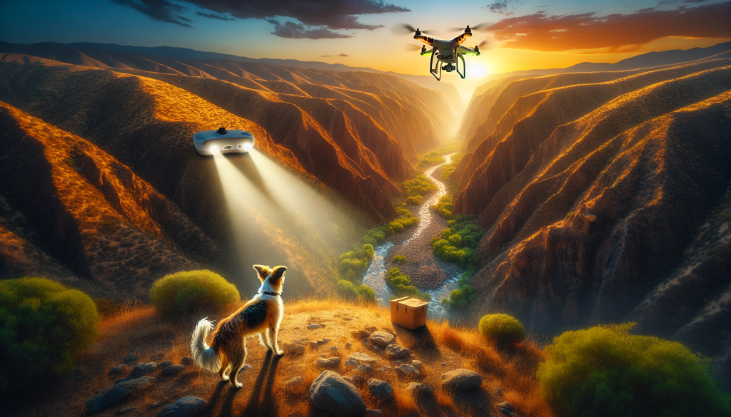 Drone Finds Lost Dog in California Canyon After 2 Days