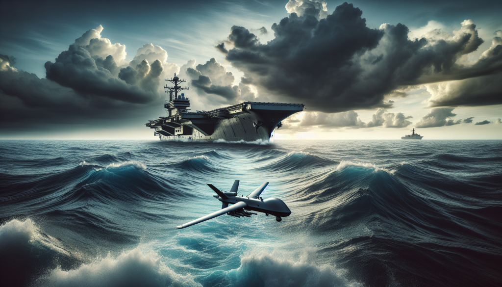 U.S. Military Downs Iranian Drone Near Aircraft Carrier