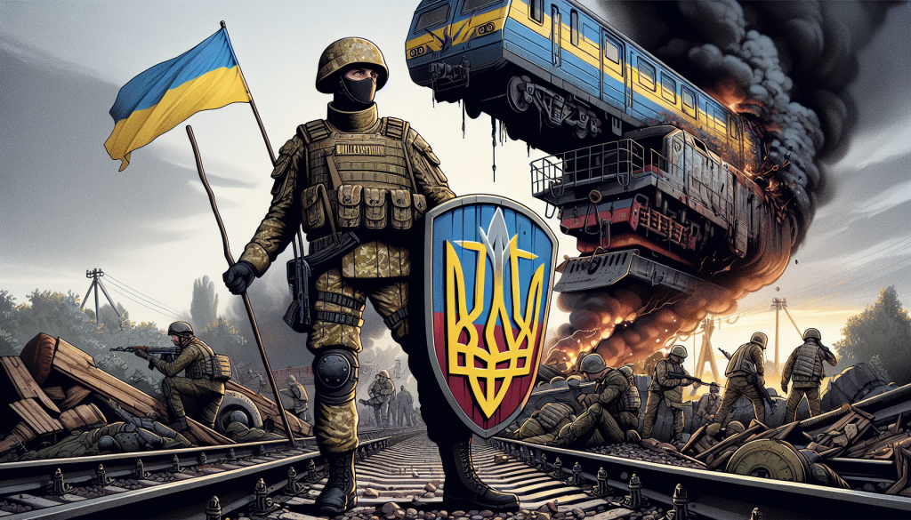 Ukrainian Military Police Denies Russian Claims on Train Strike