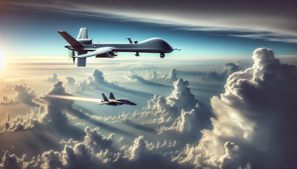 X-68A LongShot Drone Nears F-15 Missile Launch Test