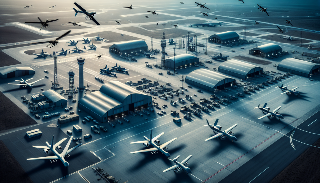Drones Swarm US Air Force Base with Nuclear Bombers