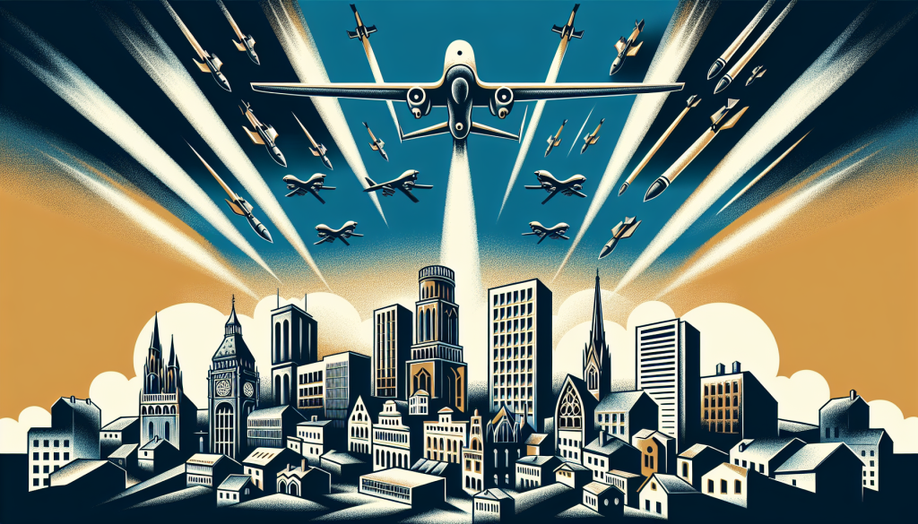 Ukrainian Cities Hit by Russian Missile and Drone Attacks